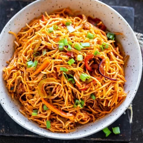 Veg Szechwan Hakka Noodles